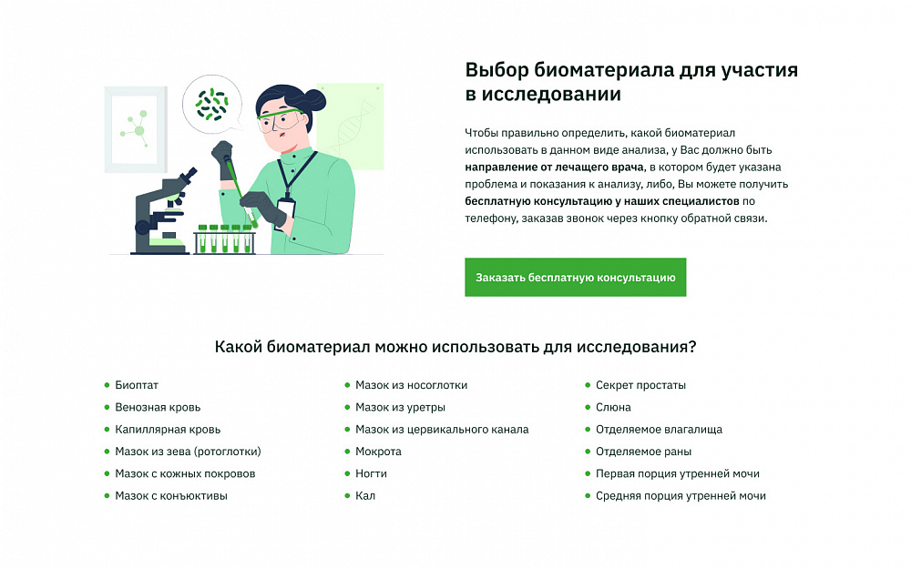 Медицинские анализы Helix